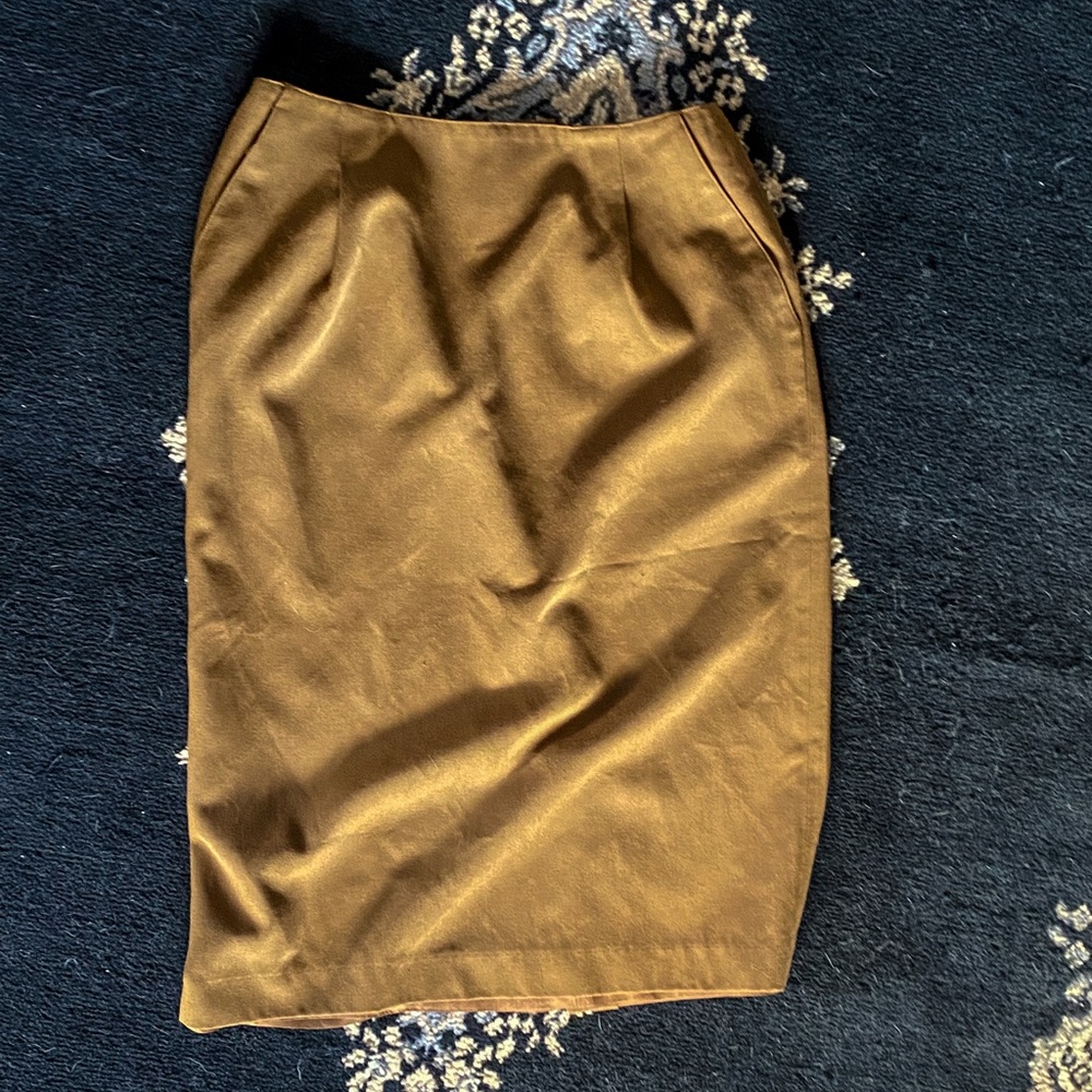 vintage wool pencil skirt